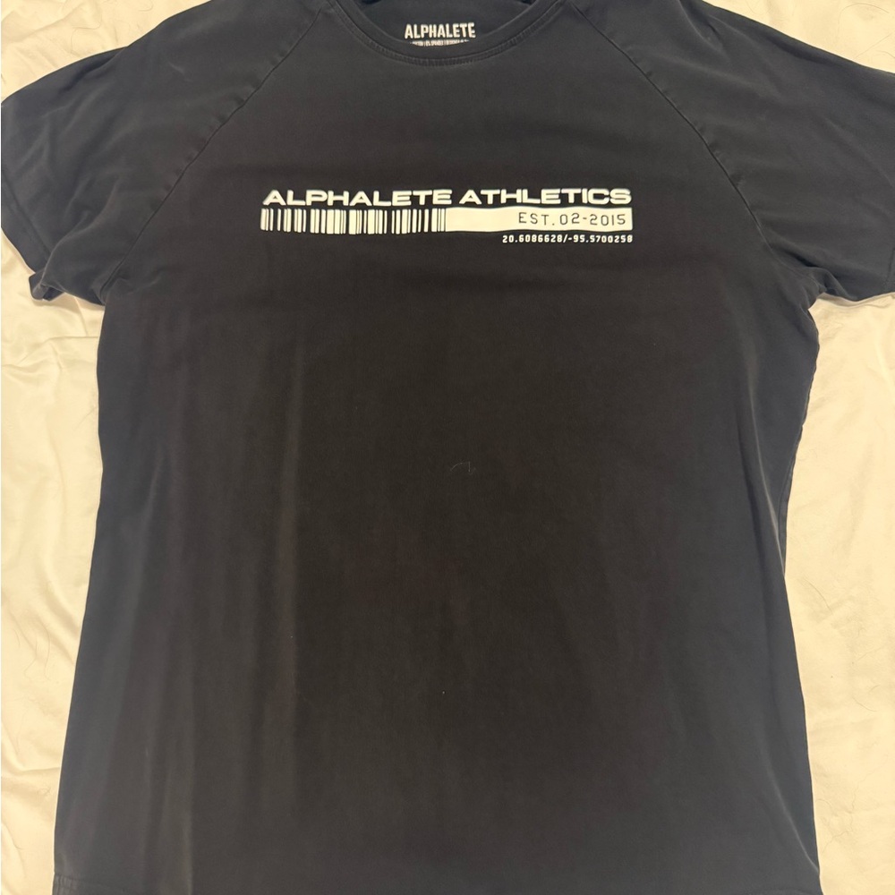 Alphalete Black Graphic Tee